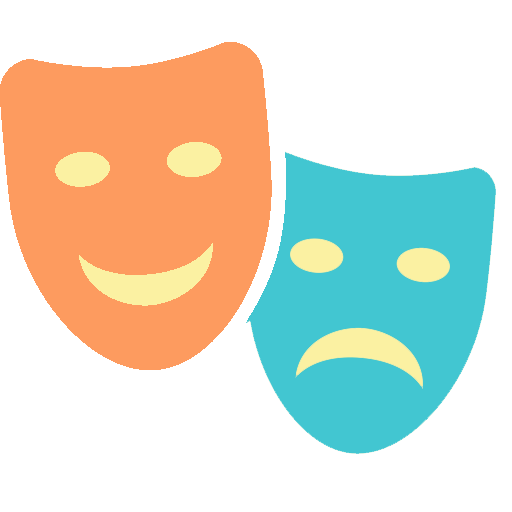 Drama Masks Icon - View Humanities and Communication Courses Supported by NetTutor
